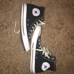 Black High Top Converse